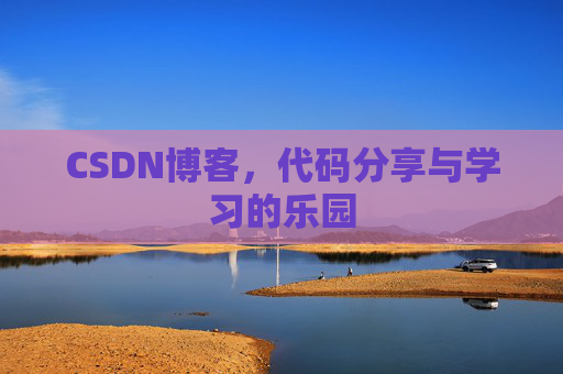 CSDN博客，代码分享与学习的乐园